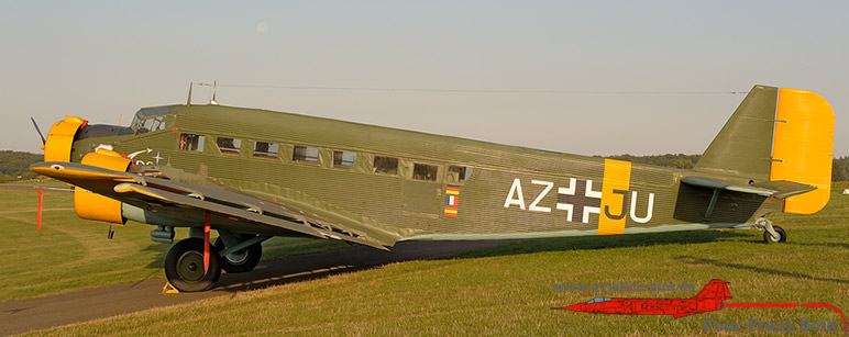 Junkers Ju-52/3m, F-AZJU, der Amicale Jean-Baptiste Salis (AJBS) aus La Ferté-Alais (F)