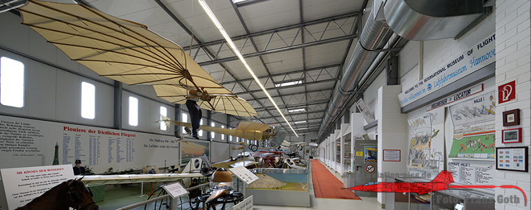 Luftfahrtmuseum Hannover-Laatzen - Blick in Halle 1