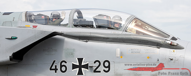 Pilot & WSO Tornado ECR, 46+29, JaboG 32, Luftwaffe, German Air Force