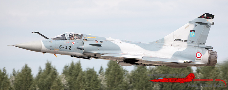Dassault Mirage 2000C, 17 / 5-OZ, French Air Force