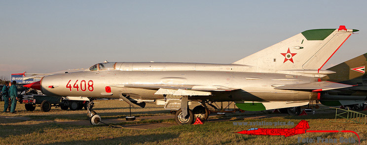 Mikoyan-Gurevich MiG-21MF, 4408, Hungary Air Force
